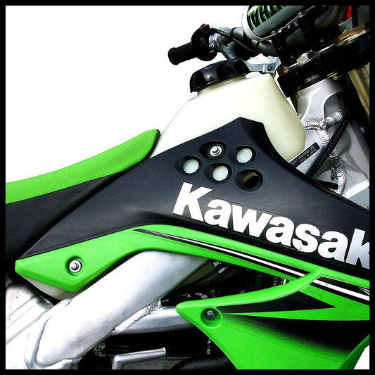 09-10 KXF450 2.6usg NATURAL, CLARKES FUEL TANK 11603