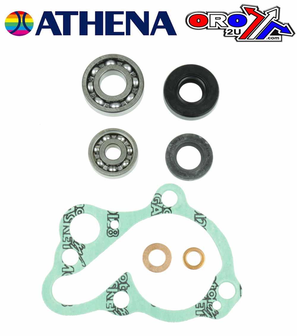 WATER PUMP GASKET KIT CR 80 85-02, ATHENA P400210348085 HONDA WITH BEARING, CR 80 ONLY