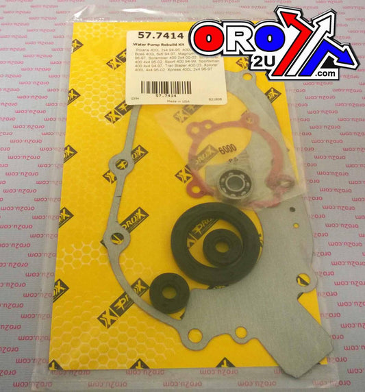 WATER PUMP KIT POLARIS 400, PROX 57.7414 SCRAMBLER 94-02