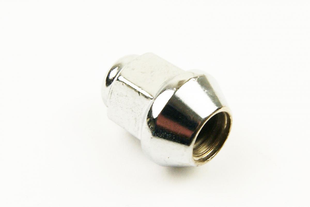 LUG NUT 7/16" BEVELED CHROME, LUG10 CUB CADET