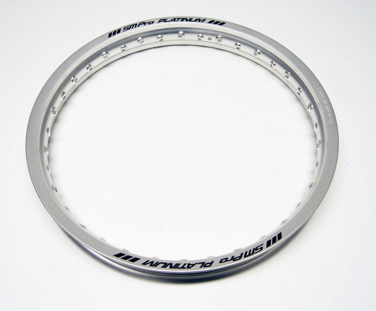 RIM 185-19 36H SILVER SM PRO, MATT PLATINUM ALLOY RIM, R825036, RP82.50.36