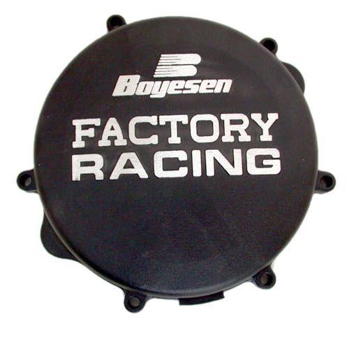 CLUTCH COVER 96-07 RM250, BOYESEN CC-22B BLACK