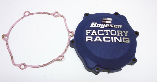 CLUTCH COVER 03-24 YZ85 BLUE, BOYESEN CC-30L YAMAHA MX