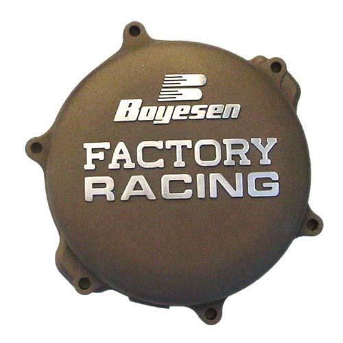 CLUTCH COVER 05-24 YZ125, BOYESEN CC-33M MAGNESIUM, 05-814