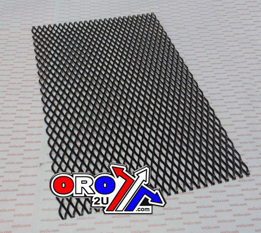 AIRFLOW MESH BLACK ALUMINIUM 30x30cm