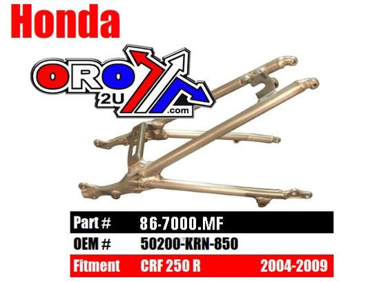 SUBFRAME REAR HONDA CRF250R 06-09 ALUMINIUM 50200-KRN-850 280530