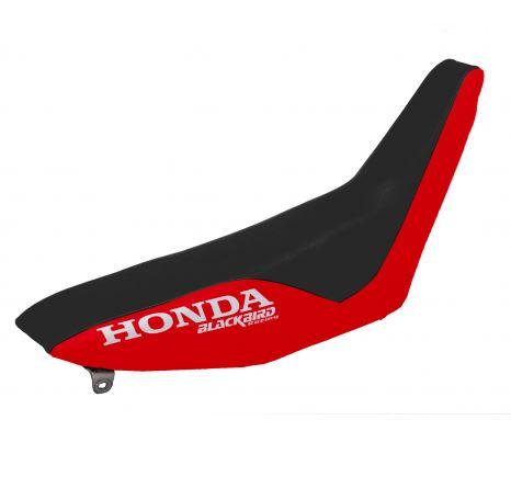 92-97 CR125/CR250 BLACKBIRD, TRADITIONAL SEAT COVER BLK/RED, 1104/03