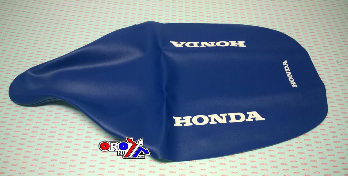 89-91 CRM250 HONDA SEAT COVER, SMOOTH BLUE