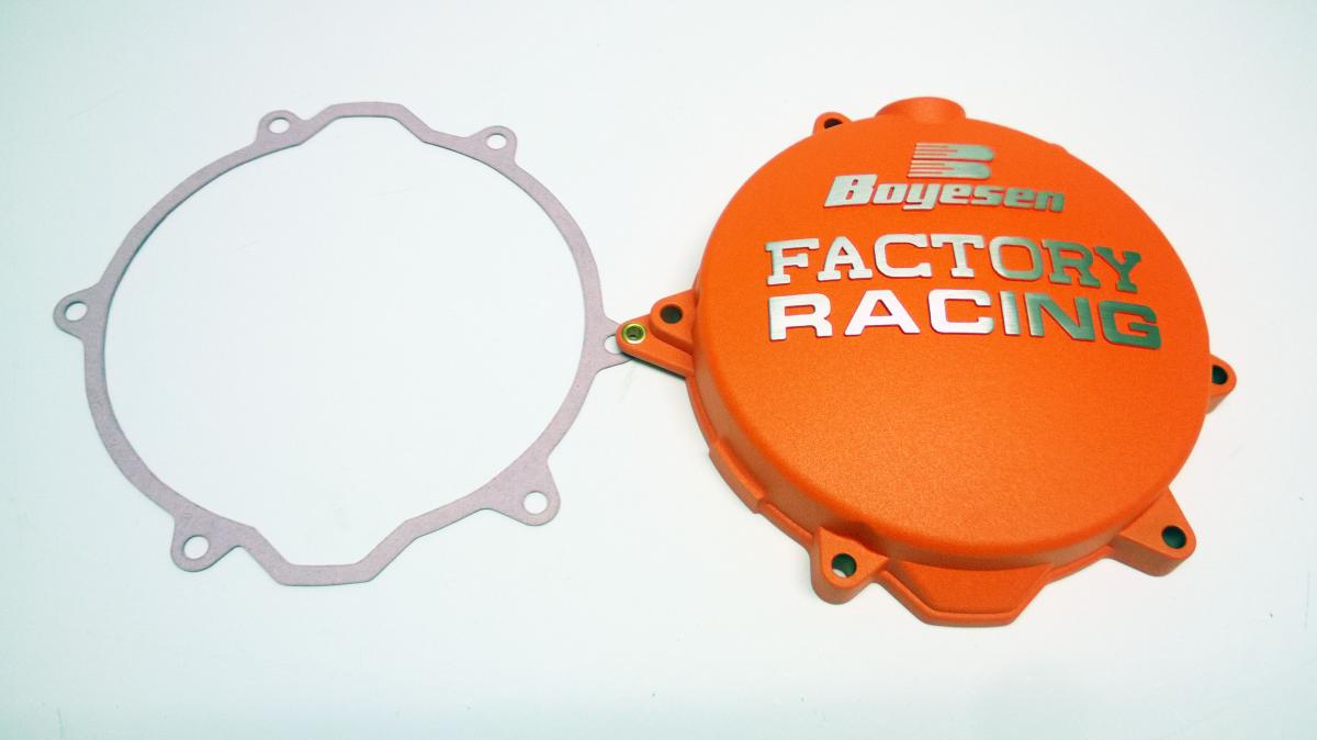 CLUTCH COVER 05-12 KTM250SX-F, BOYESEN CC-44O