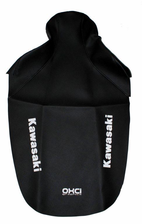 KLX650 93-97 BLACK/GRIP SEAT, COVER KAWASAKI