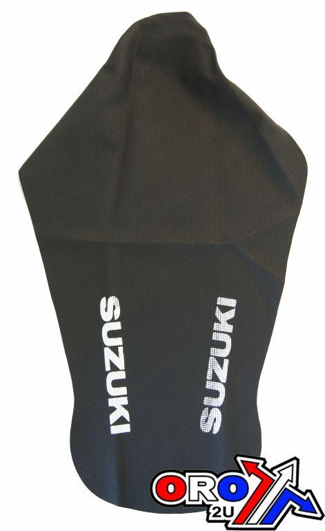 04-06 RMZ250 GRIP SEAT COVER, SUZUKI GRIPPER BLACK