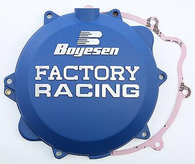 CLUTCH COVER 03-13 KTM250SX, BOYESEN CC-42L BLUE