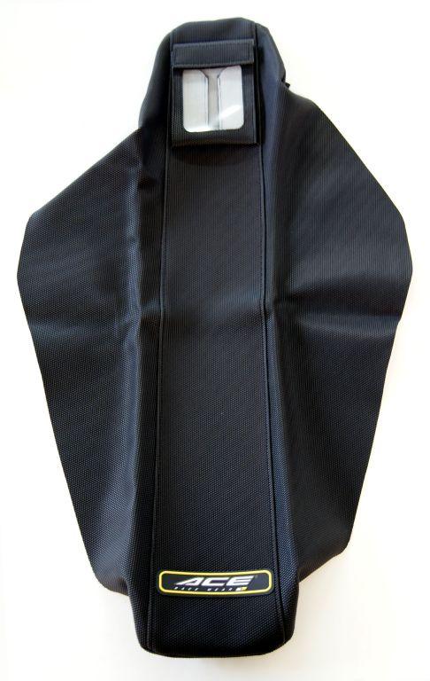 05-08 CRF BLACK W/CARD GRIP, HONDA SEAT COVER