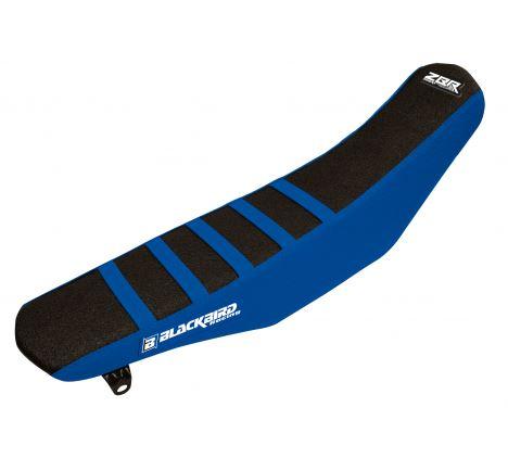 06-09 YZF WRF ZEBRA BE/BLK, 2018 DESIGN ONLY 5 STRIPES, SEAT COVER BLACKBIRD 1237Z