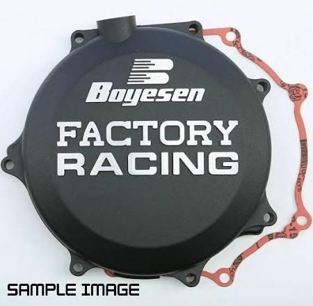 CLUTCH COVER YZ125 94-04 BLACK, BOYESEN CC-31B
