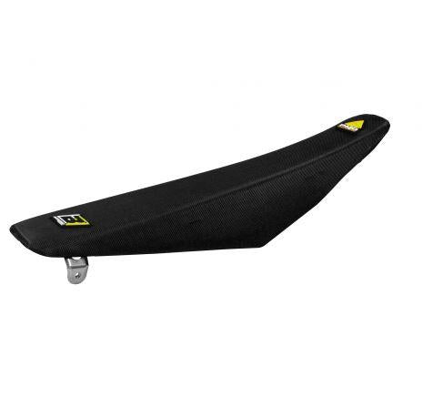 12-18 KXF450 250 PYRAMID BLK, SEAT COVER BLACKBIRD 1431G