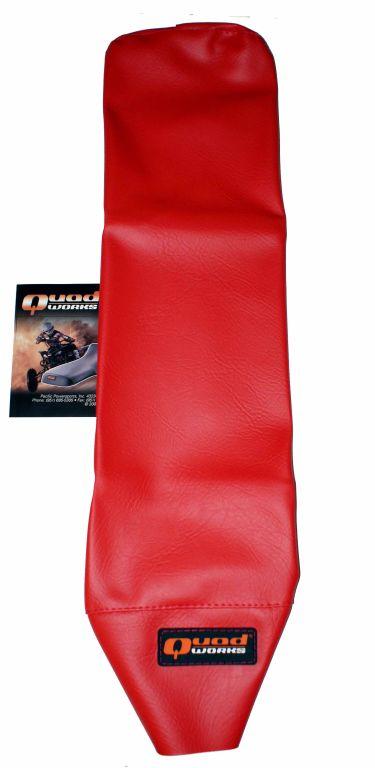 86-89 TRX250R SEAT COVER RED, HONDA