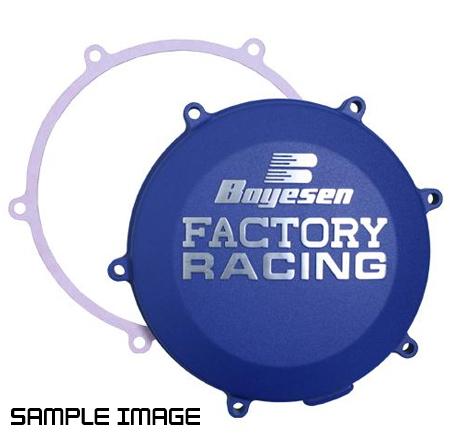 CLUTCH COVER 10-21 YZ450F, BOYESEN CC-38CL BLUE