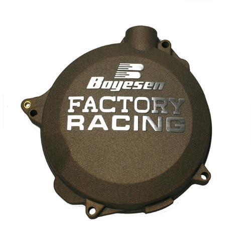 CLUTCH COVER 01-15 KTM 125 SX, BOYESEN CC-41M MAGNESIUM