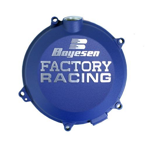 CLUTCH COVER 13-15 KTM 450 SXF, BOYESEN CC-45L BLUE