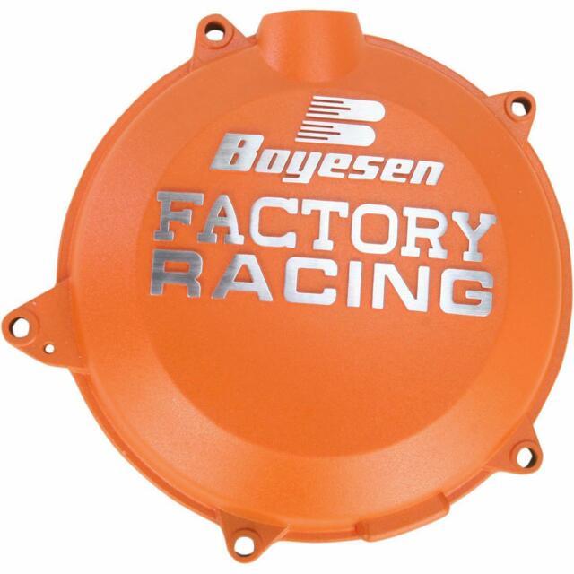 CLUTCH COVER 13-15 KTM 450 SXF, BOYESEN CC-45O ORANGE