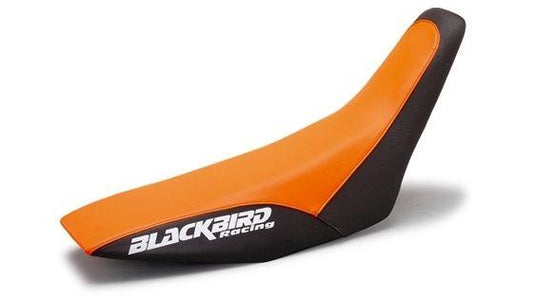 93-97 KTM 2STK ORANGE/BK, BLACKBIRD SEAT COVER 1500/03