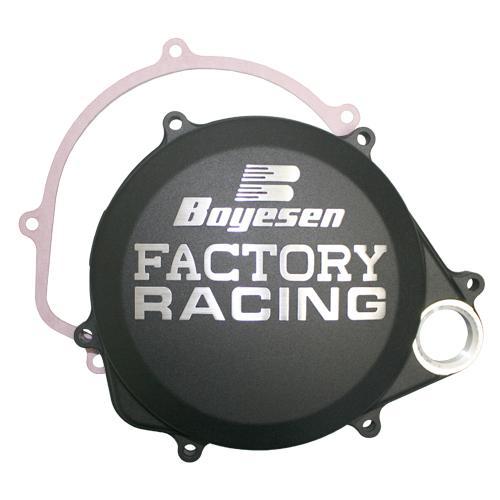 CLUTCH COVER 17-25 CRF450R/RX, BOYESEN CC-06CB BLACK