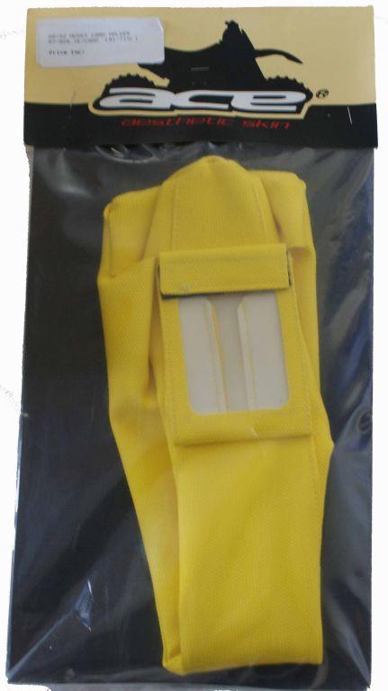 00-02 HUSKY CARD HOLDER YELLOW, HUSQVARNA SEAT COVER