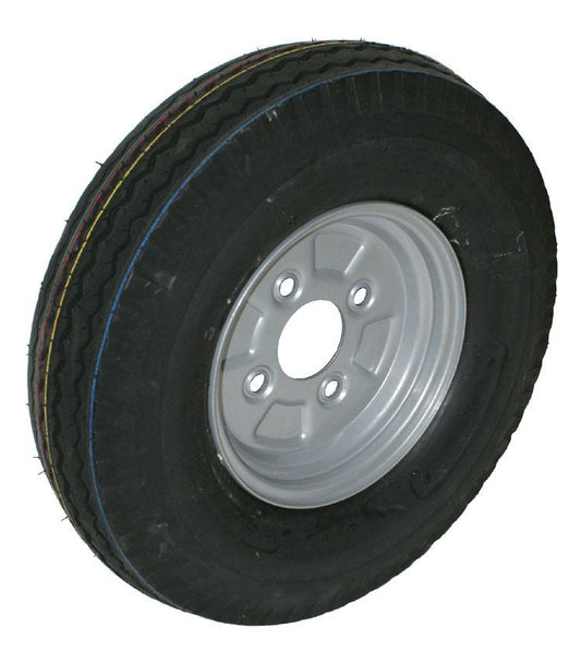 TRAILER TYRE 4.80/4.00-8''+Rim, 60mm BORE / EACH / WHEEL