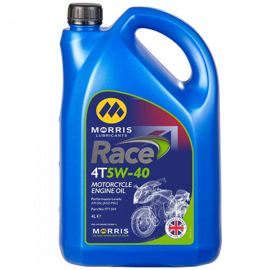 4LT RACE 4T 10W-50, WAS CALLED 4LT SUPER SPORT V-TWIN 10/50W, MORRIS OIL