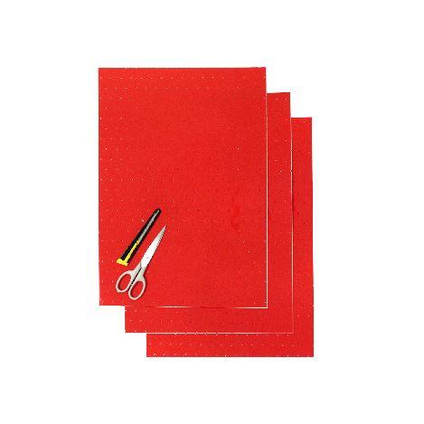 THICK TRANSPIRING PK/3 RED, BLACKBIRD 5052/60, BB5052/60