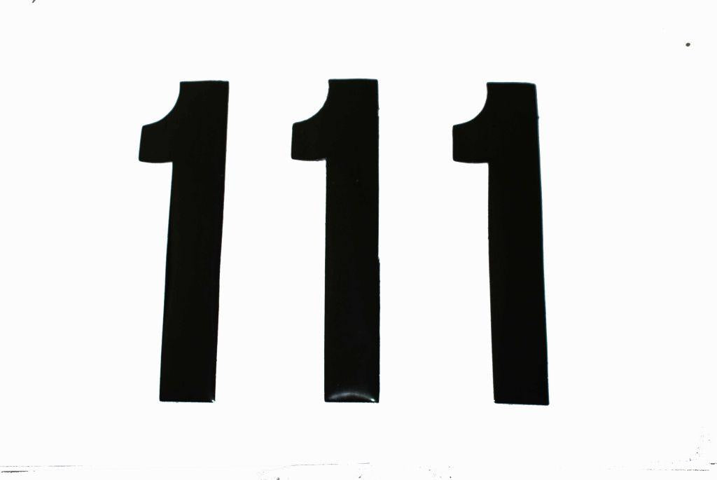 1 THICK BLACK 8" [x3]