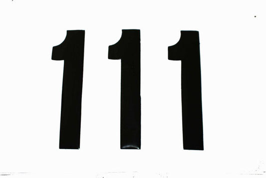 1 THICK BLACK 8" [x3]