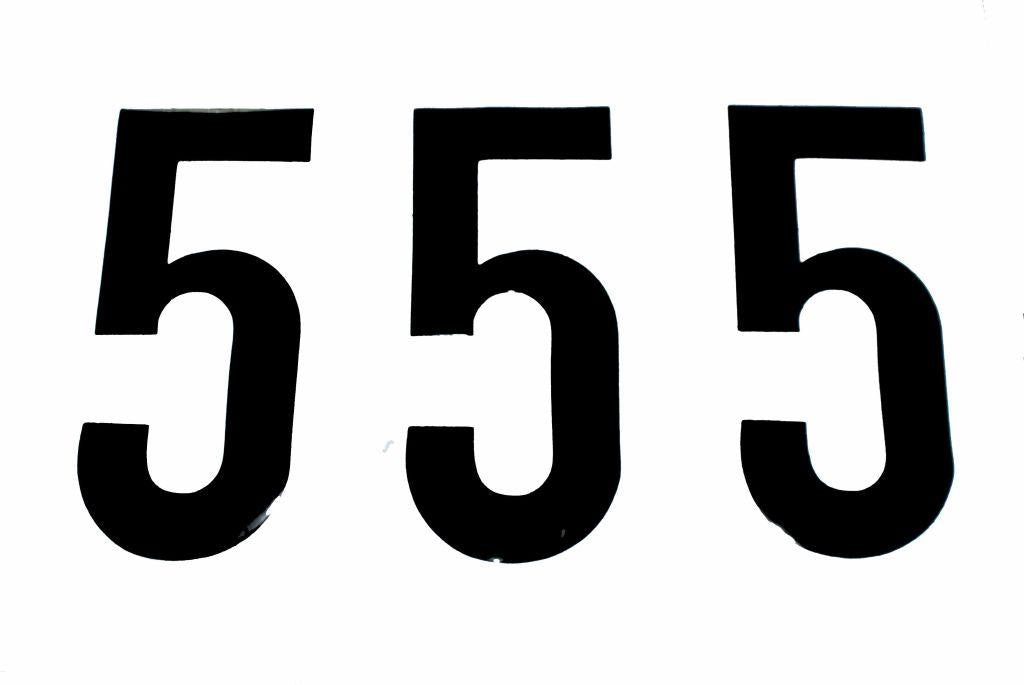 5 THICK BLACK 8" [x3]