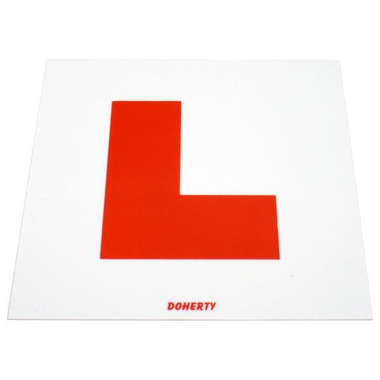 L PLATE TIE-ON, FLEXIBLE STRONG PLASTIC