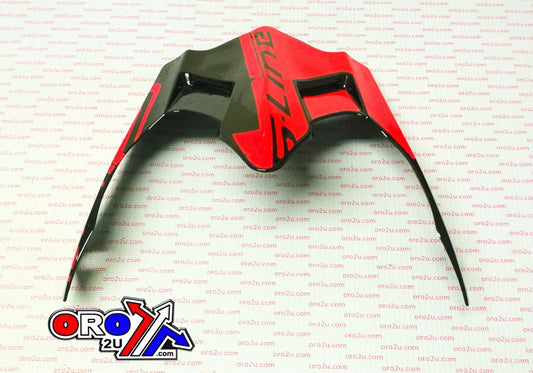 HELEMT PEAK BLACK/RED, S813N PEAK CRO1GAC03