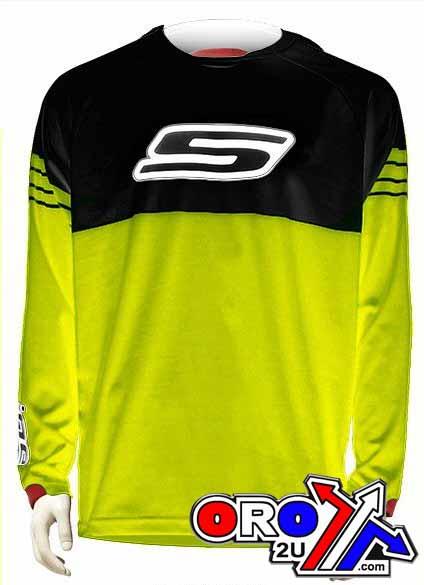 JERSEY S-LINE MED YELLOW/FLO, JERMX23