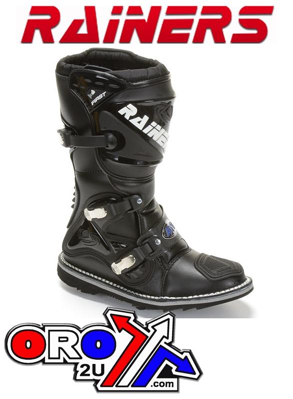 ATV BOOTS BLACK US 7 RAINERS 73041