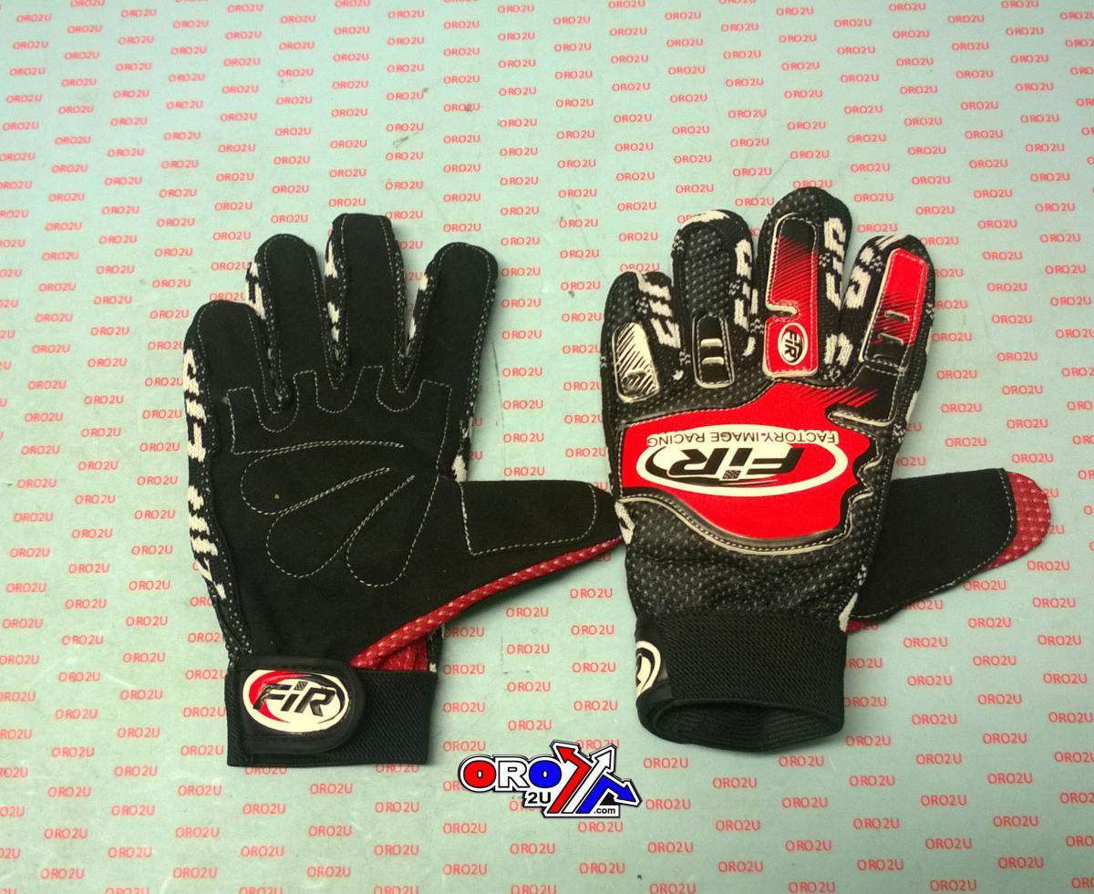 ADULT SCHOOL BOY GLOVES - SIZE 9 M - RED