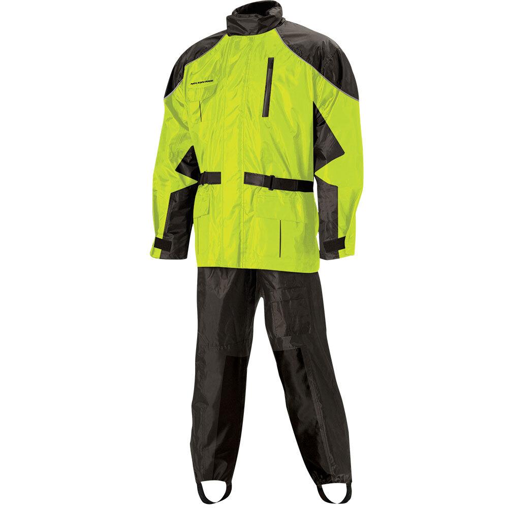 ASTON RAINSUIT BK/YE 2X LARGE, NELSON-RIGG BLACK/YELLOW, AS-3000-HVY-05-XX
