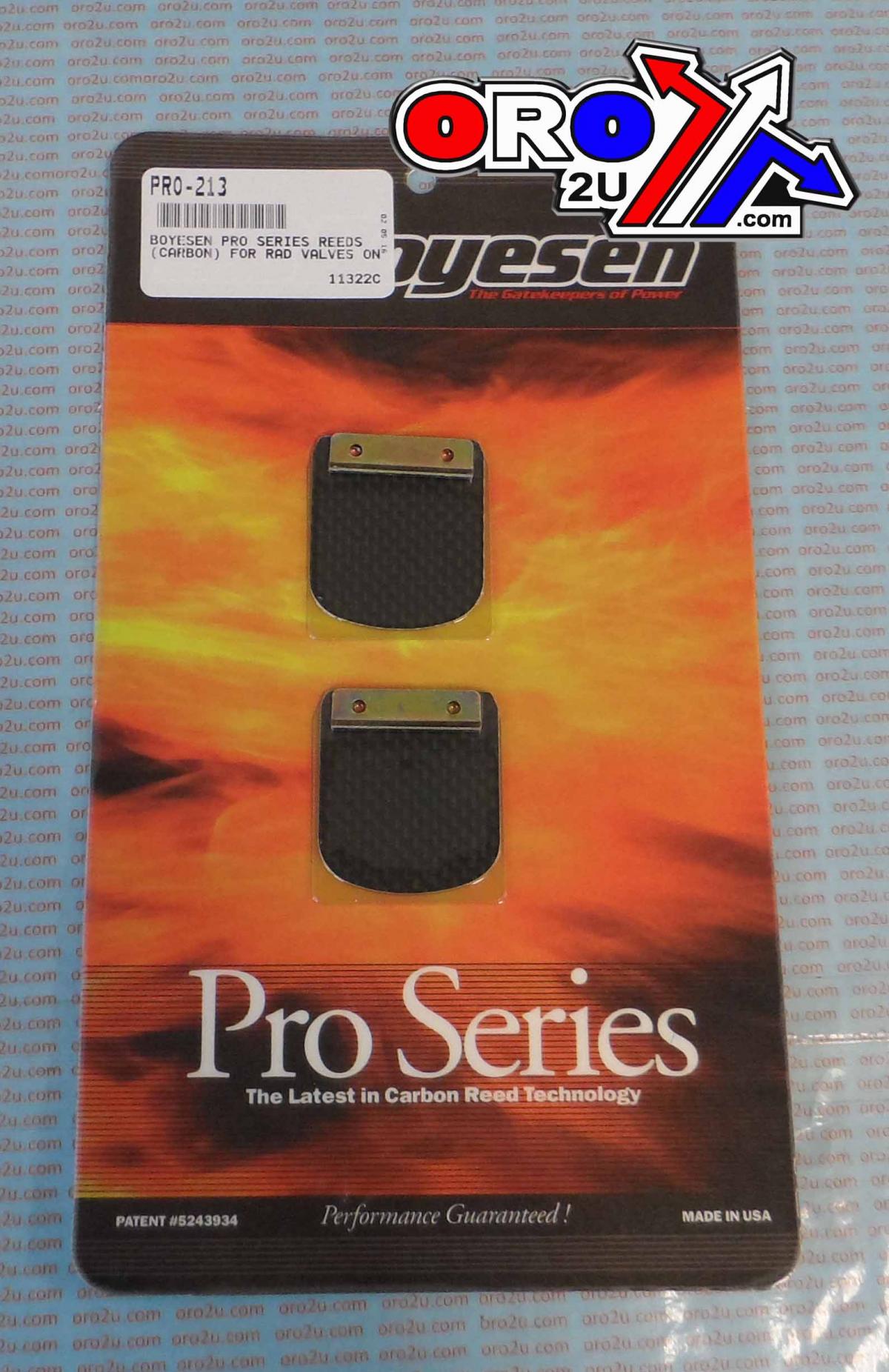 PRO-213 BOYESEN BLOCK REEDS, Boyesen Pro Series Reeds - PRO