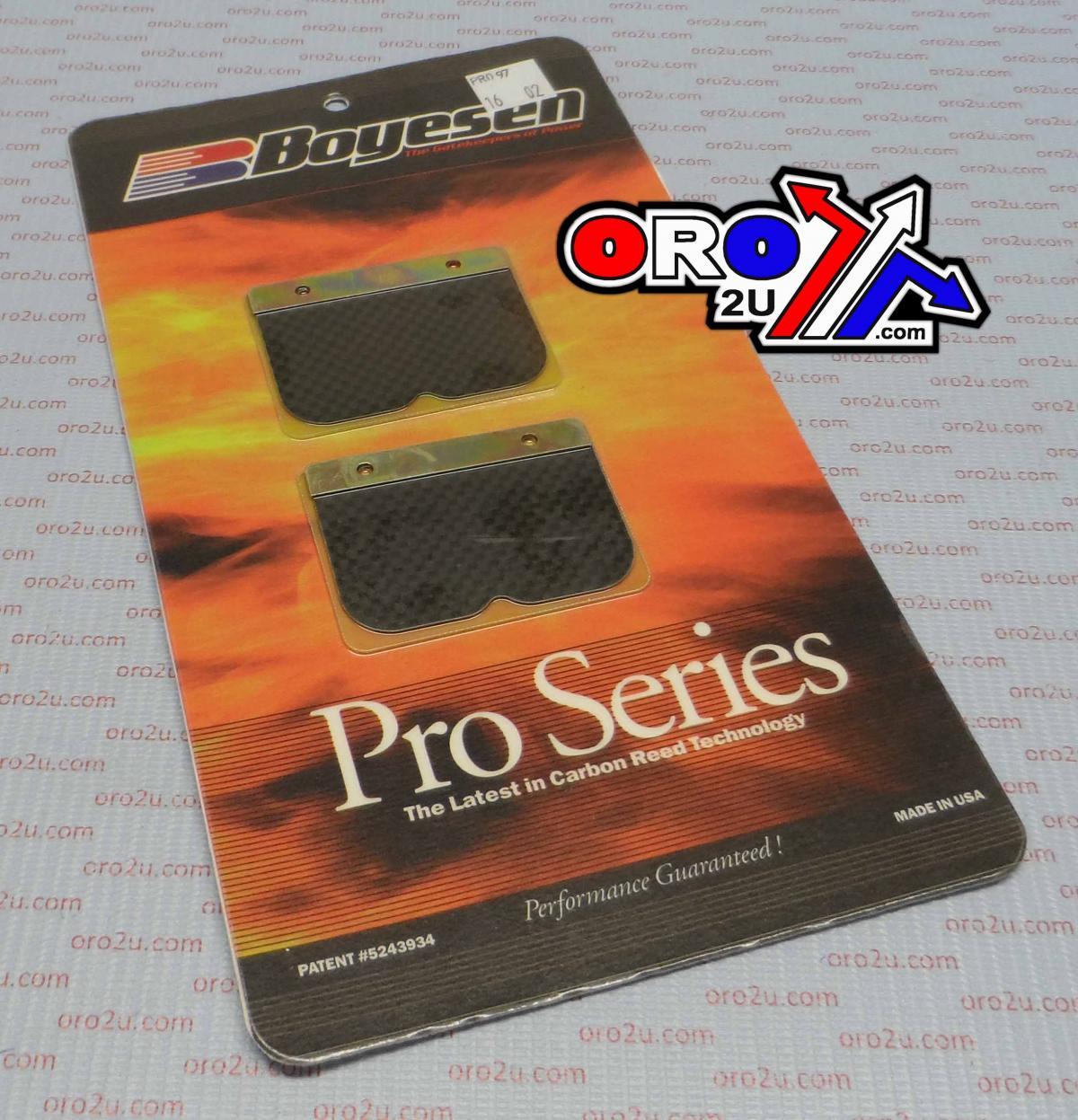 PRO-97 REEDS 98-00 RM250, Boyesen Pro Series Reeds - PRO