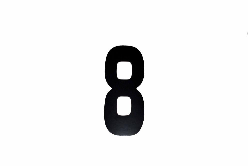 8 BLACK 8"No.20cm. EACH
