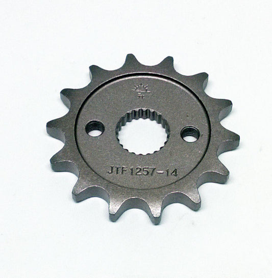 FRONT SPROCKET JTF1257.14 428, CR80/CR85 428 Chain Conversion