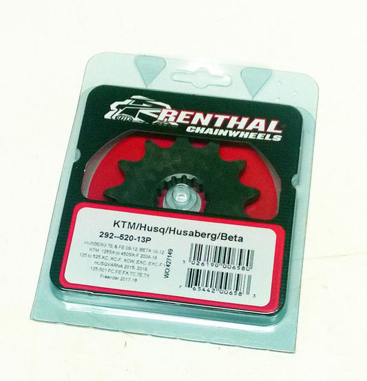 FRONT SPROCKET RENTHAL 292, KTM HUSABERG BETA 292--520-13P