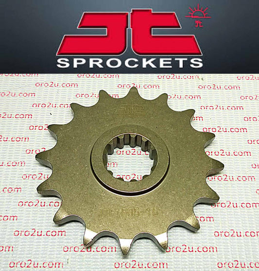 FRONT SPROCKET JTF1595.16RB JT, OE Rubber Cushioned