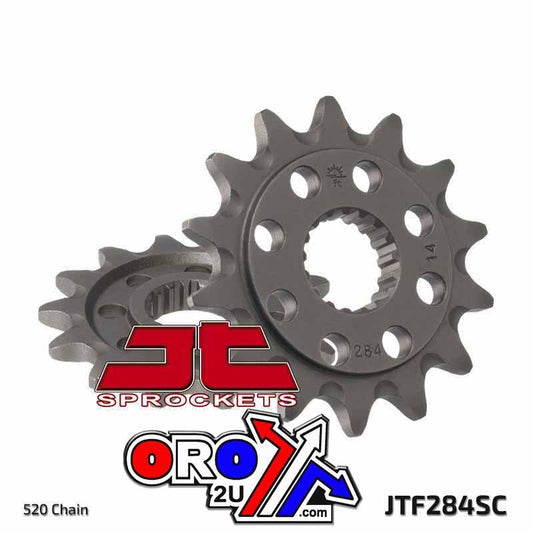 FRONT SPROCKET JTF284.14SC JT, Lightweight Self-Cleaning