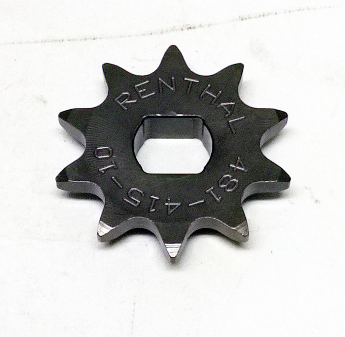 FRONT SPROCKET RENTHAL 481, KTM 50 2010-2014 10T, 481--415-10P