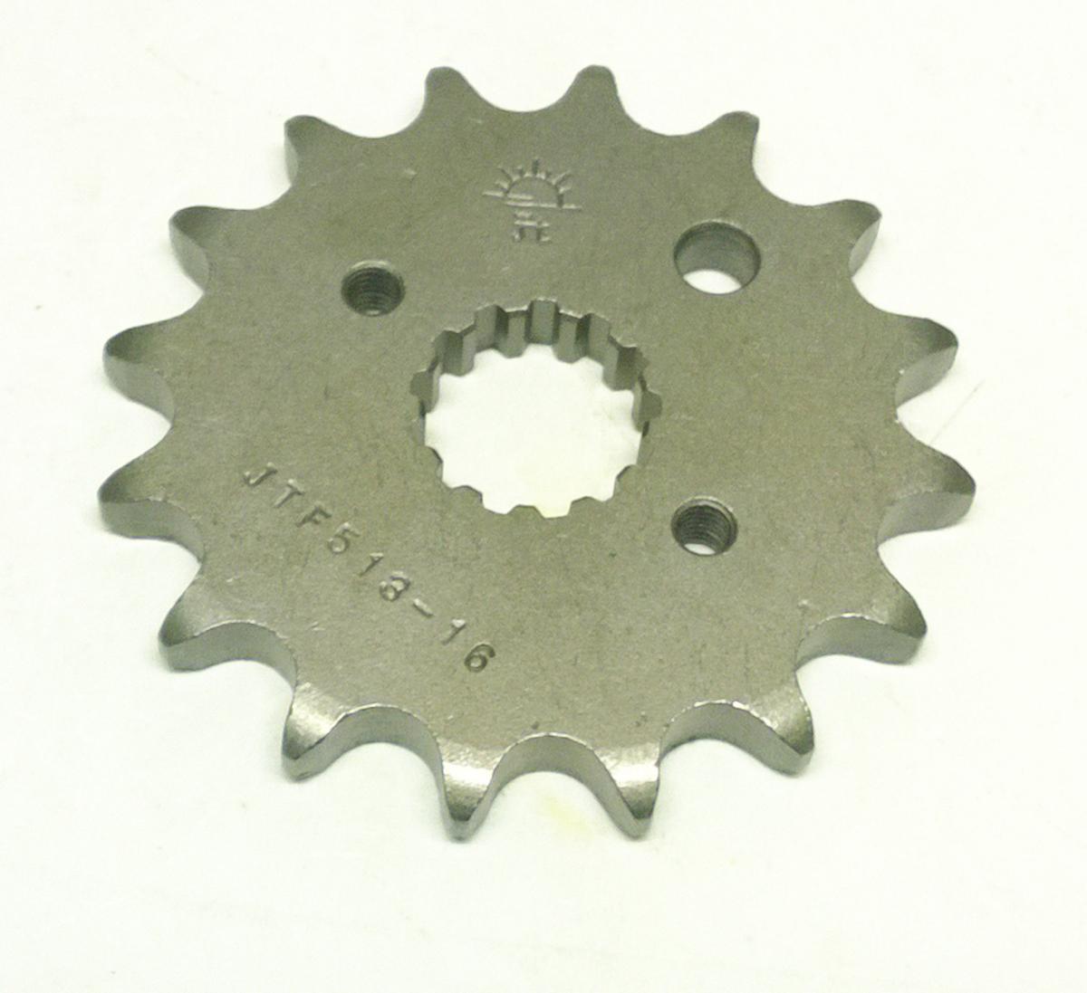 FRONT SPROCKET JTF513.16RB JT, OE Rubber Cushioned