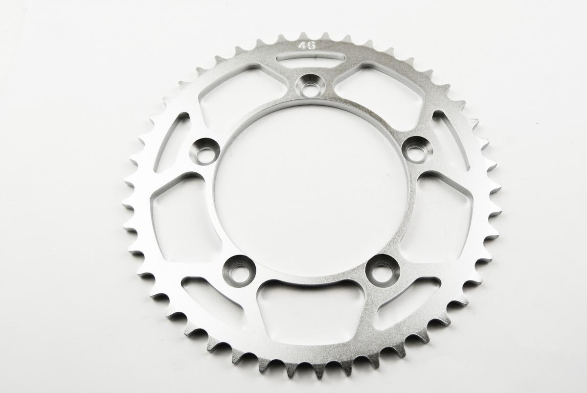 REAR SPROCKET STEEL LIGHT SIL,  SILVER, SR046-46 JTR89446